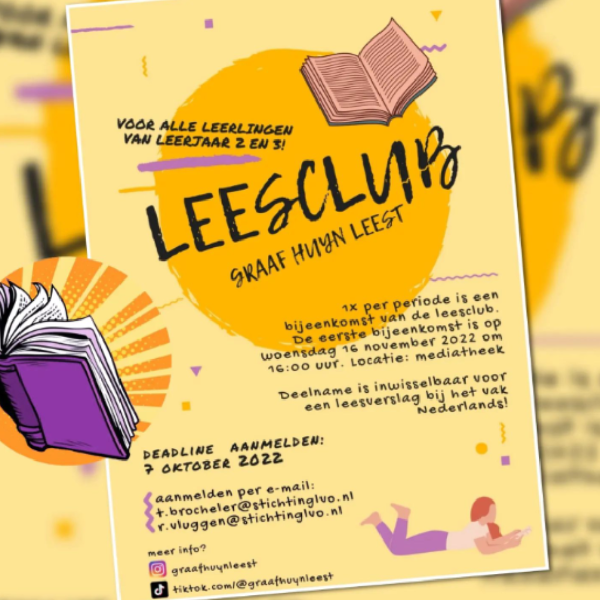 Leesclub Oproep