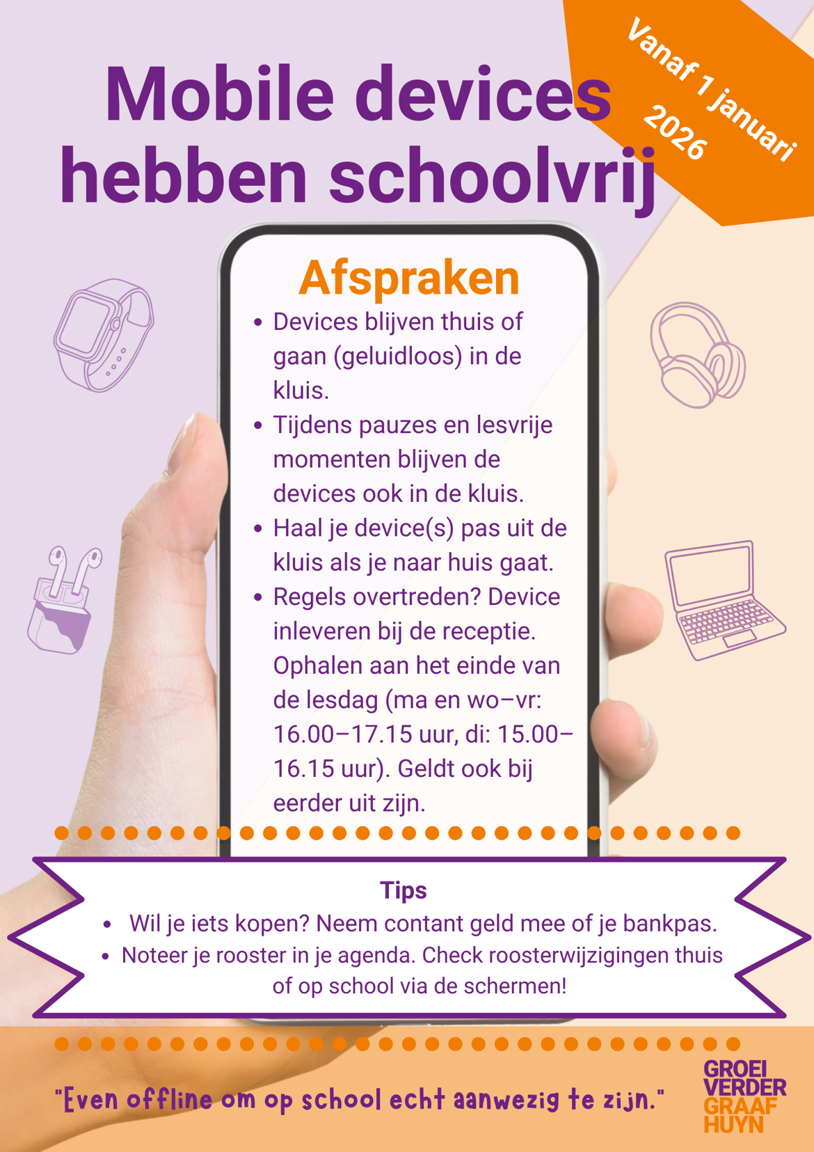 Mobile Devices Schoolvrij