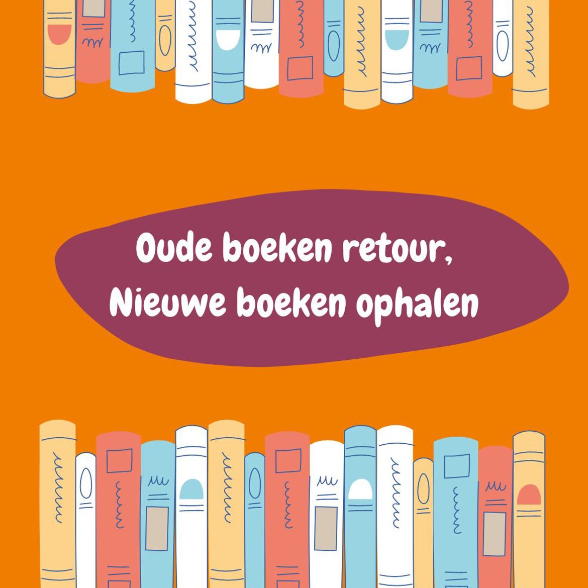 Oude Boeken Retour, Nieuwe Boeken Ophalen
